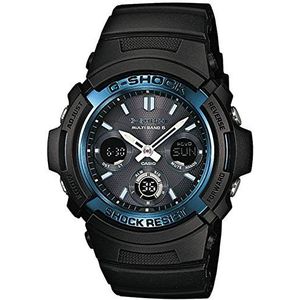 Casio Horloge AWG-M100A-1AER, Zwart, Diameter wijzerplaat 46mm