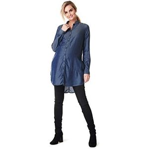 Noppies Dames Denim/Tencel Blouse Voorwaardingsblouse