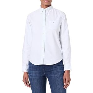 Gant - Overhemdblouse - Katoen - Regular Fit - Button-downkraag - Sportmanchetten