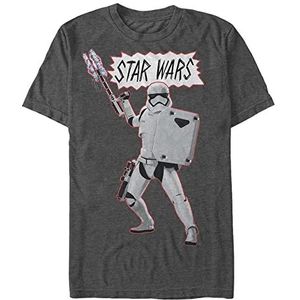 Star Wars: Episode 7 - War Unisex Crew neck T-Shirt Melange Black M