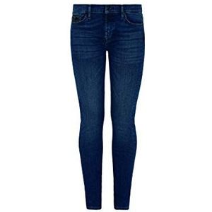 7 For All Mankind Skinny Jeans voor dames, Donkerblauw, 50