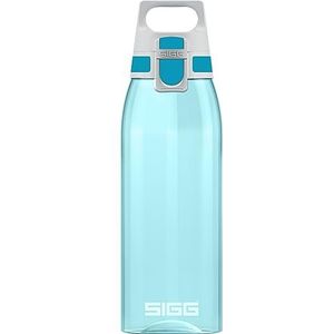 SIGG - Total Color Aqua Drinkfles, herbruikbare drinkfles (1 liter), lekvrije en schadelijke stoffen, lichte en zeer duurzame Tritan kunststof drinkfles