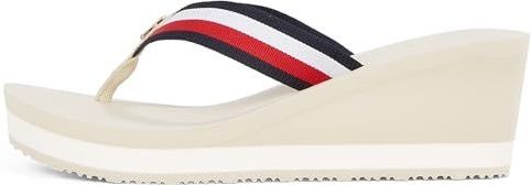 TOMMY HILFIGER Teenslippers - Beige Muslin - 100% Polyester