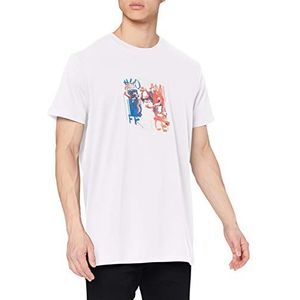France Basketball T-shirt, voor volwassenen, wit.
