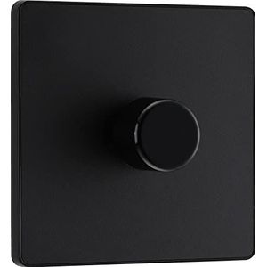 BG Elektrische Evolve Lichtschakelaar, Dimmer, 1G Single