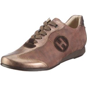Hassia Riva 0-302011-2070 Damessneakers, brede G, Bruin Espresso Bronce, 41 EU
