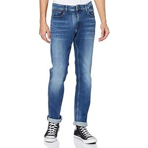 Tommy Hilfiger Scanton Slim Dyjmb Jeans voor heren, Dynamic Jacob Mid Blauw Stretch, 28W X 30L