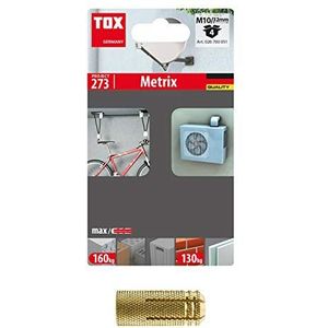 TOX Messing-spreidpluggen Metrix M10x32 mm, 4 stuks, 026700051