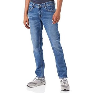 MUSTANG Oregon Tapered Jeans voor heren, middenblauw 582, 50W x 34L