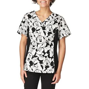 Disney Medical Scrubs broek voor dames, Grote Minnie, S