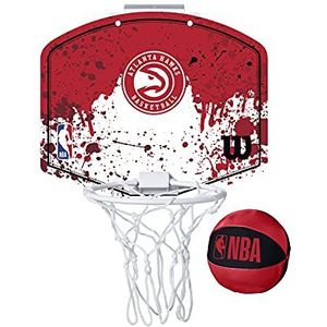 Wilson Mini basketbalkorf NBA Team Mini Hoop, Atlanta Hawks, kunststof
