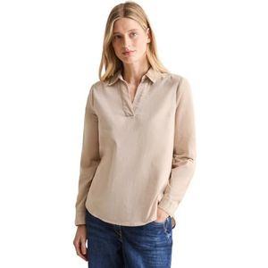 CECIL corduroy blouse, Light Hazel Beige, M