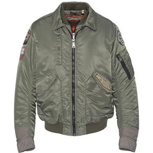 Schott NYC Jas voor heren, Salie Khaki, S