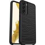 LifeProof Wake Case voor Samsung Galaxy S22+, Schokbestendig, Valbestendig tot 2 meter, Dunne beschermende hoes, Duurzaam gemaakt van gerecycled oceaanplastic, Zwart