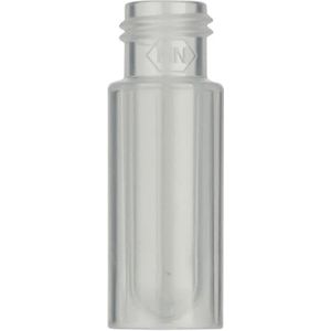 Macherey & Nagel ML-1524 Polypropyleen schroefdraadfles met ronde bodem, N 9, transparant, 0,7 ml capaciteit, 11,6 mm diameter, 32,0 mm hoogte, 100 stuks