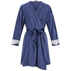 Charlie Choe Dames Sleepwear Badjassen, blauw, L