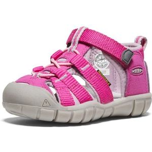 KEEN Outdoorsandalen Seacamp II CNX voor meisjes, Zeer Berry Dawn Roze, 19 EU