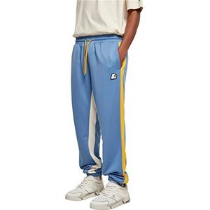 STARTER BLACK LABEL Heren Starter Laser Track Pants Trainingsbroek, hrznblu/plwht/clfrnyllw, XXL