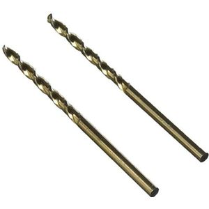 Dewalt Extreme HSS-G, DT5038 Metaalboren, 3 mm diameter, 61 mm totale lengte, 33 mm werklengte, voor gebruik in staal, ijzer, nikkel, messing, hout en kunststof, 2 stuks