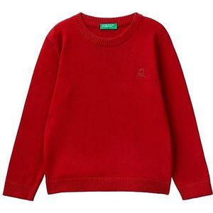 United Colors of Benetton Trui voor kinderen en jongens, Rosso 0v3, 24 Maanden