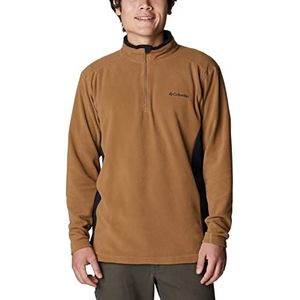 Columbia Klamath Range II Half Zip fleecejack voor heren, Delta/Zwart, XXL