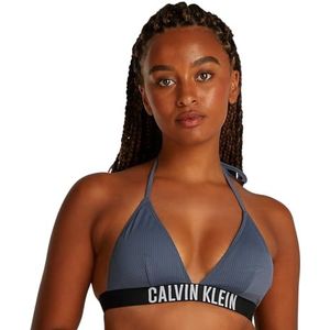 CALVIN KLEIN UNDERWEAR - Intense Power RIB - Bikini-BH - Grijs - Polyamide/Elasthan