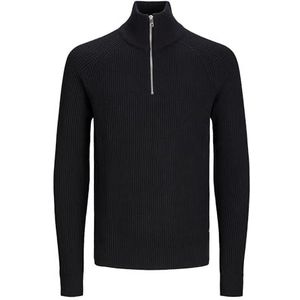 JACK&JONES PLUS Gebreide trui voor heren, zwart, 5XL