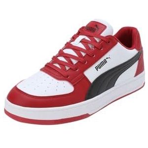 PUMA Unisex Caven 2.0 Sneaker, Club Red PUMA Wit PUMA Zwart, 37 EU