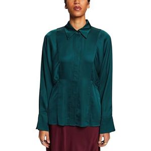 ESPRIT Damesblouse, 305/Emerald green., XS