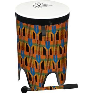 Toca Nesting Drums Freestyle II Tom Tom, Größe 16"", Kente Cloth, TSSNT-16K-FDP
