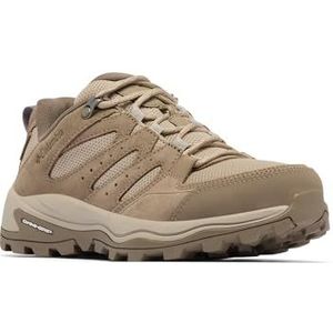 Columbia - Redmond IV LOW WATERPROOF - Trekking- en Wandelschoenen - Nat Zand - Grafiet Paars