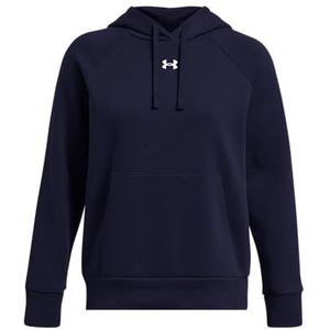 Under Armour Sweatshirt dames Ua Rival Fleece Hoodie , Midnight Navy / / Wit , XS