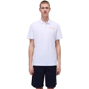 NAPAPIJRI Man Egeas Jersey poloshirt met korte mouwen HELDER WIT S