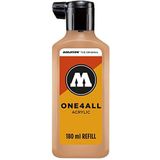 Molotow ONE4ALL Navulinkt voor permanente markers, acryl, kleur 117, perzik, pastel, 180 ml