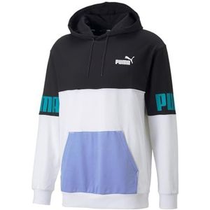PUMA Sweatshirt van het merk Sweat à Capuche/Mauve Homme Power Colorblock
