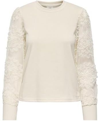 Jacqueline de Yong - Jdyfairview Life Sweat - Trui - Whitecap Grey
