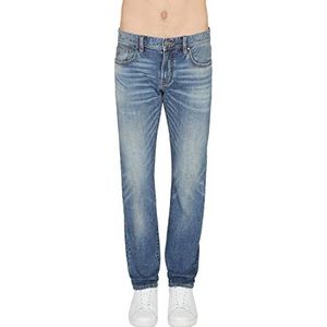 Armani Exchange J13 Slim Fit Jeans voor heren, blauw, XS