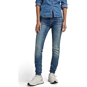 G-STAR RAW Kafey Ultra High Skinny Wmn Jeans voor dames, Gekleurde azuriet, 26W / 32L
