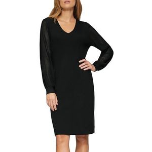 s.Oliver BLACK LABEL Gebreide jurk met semitransparante mouwen, 9999, 34