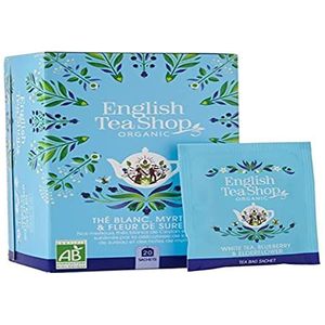 English Tea Shop Biologische witte thee, bosbessen en vlierbloesem, superthee