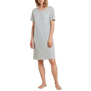 CALIDA Dames 100% Nature Sleep nachthemd, Dark Lapis Blue, Standaard, Dark Lapis Blue, XXS