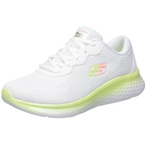 Skechers Skechers LITE PRO prachtige stappen voor dames, wit gaas/limoen trim, 5 UK, Witte Mesh Lime Trim, 38 EU