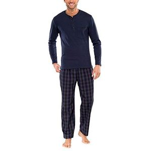 Schiesser heren pak lang tweedelige pyjama