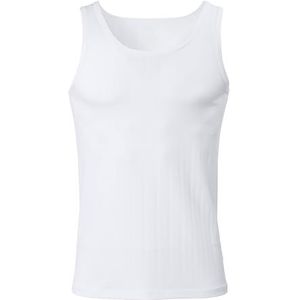 CALIDA Pure & Style Athletic-shirt voor heren, functioneel ondergoed, wit, 56