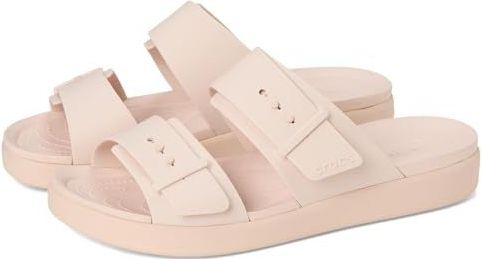 Crocs - Brooklyn Buckle Low Sandalen - Quartz - LiteRide™ Technologie