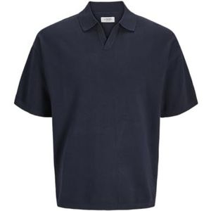 JJ REBEL Jrebcallum Knit Split Neck, sky captain, XS