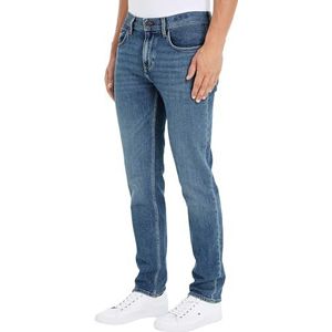 Tommy Hilfiger Heren Rechte Denton STR OTTO Blauw Recht, Otto Blauw, 28W/36L, Otto Blauw, 28W x 36L