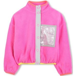 Billieblush - U21633 - Fleece Zak - Roze - Kinderkleding