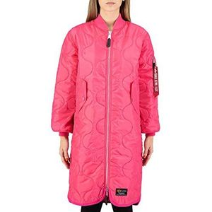 Alpha Industries MA-1 ALS Jas Winterjas voor Vrouwen Magenta