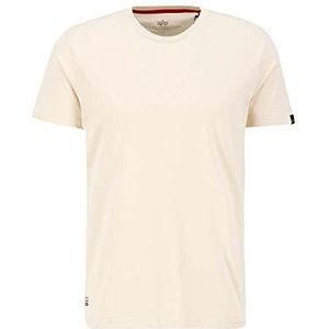 Alpha Industries - USN Blood Chit T-shirt - Jet stream white - Korte Mouwen - 100% Katoen